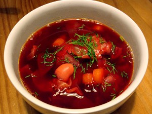 Súp củ cải đỏ Borshch