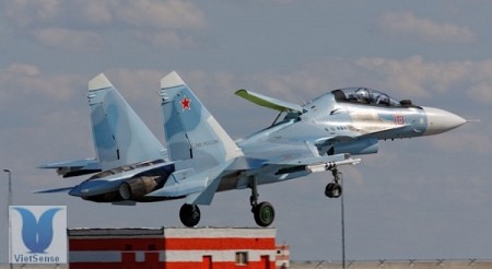 Ấn Độ tặng Nga Tiêm kích Su-30SM