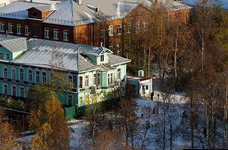 Arkhangelsk sở hữu những ngôi nhà gỗ tuyệt đẹp
