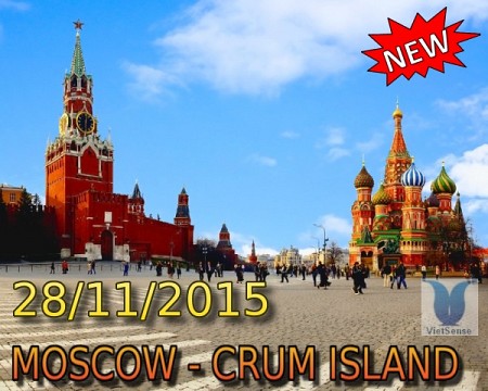 Moscow - Crum Island Từ Tp.Hcm Khởi Hành Ngày 28 Tháng 11: Khám phá thủ đô lấp lánh và di sản lịch sử đặc sắc