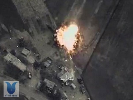 Nga đánh tan sở chỉ huy IS ở Syria