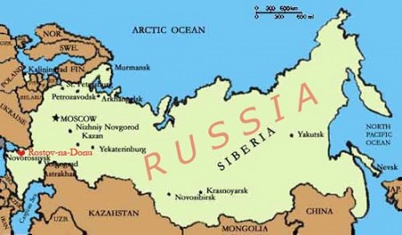 Nước Nga phần 3 - Địa Lý